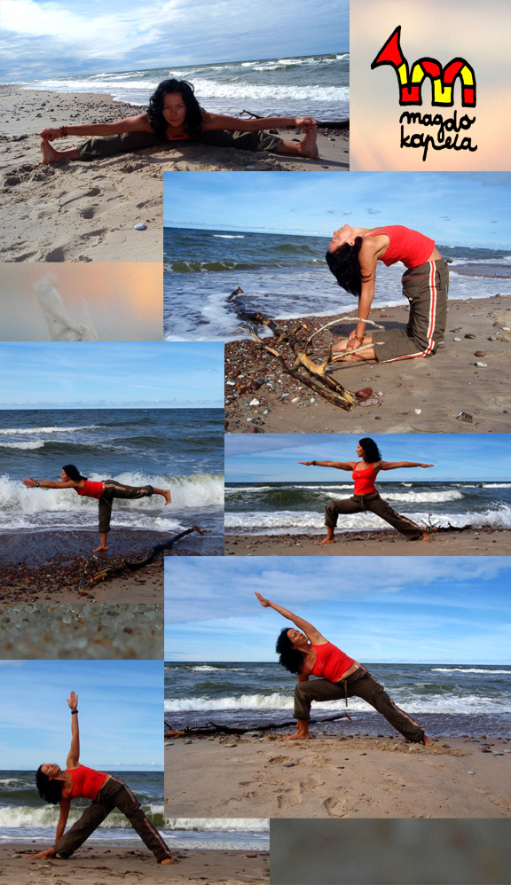 Magda Kapela — asany jogi Iyengar